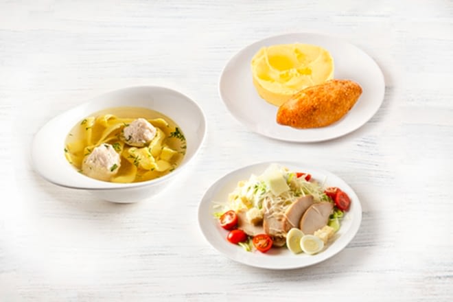 Обед "Любимый" в Пироговом Дворике