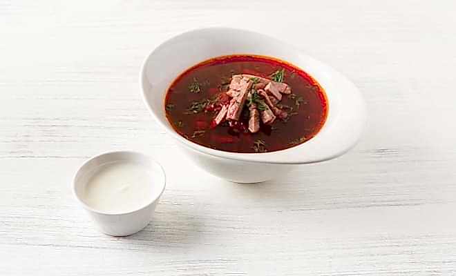 Борщ Бабушкин в Пироговом Дворике