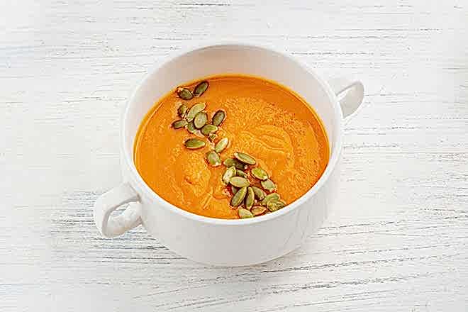 Тыквенный суп-пюре в Пироговом Дворике