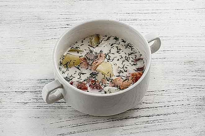 Уха по-фински  в Пироговом Дворике