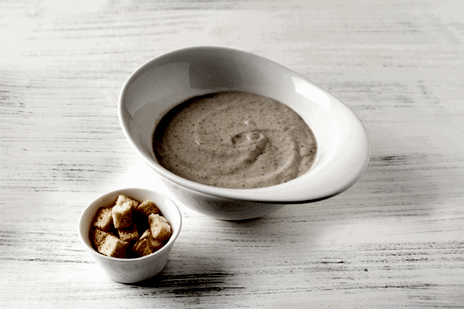 Суп-пюре грибной  в Пироговом Дворике