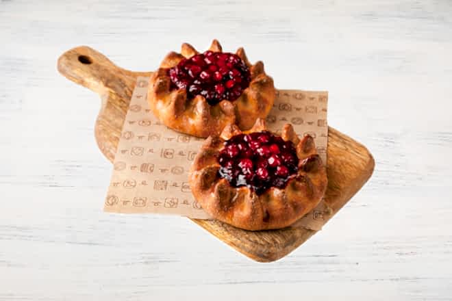 Набор калиток с брусникой в Пироговом Дворике