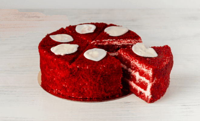 Торт Красный Бархат в Пироговом Дворике