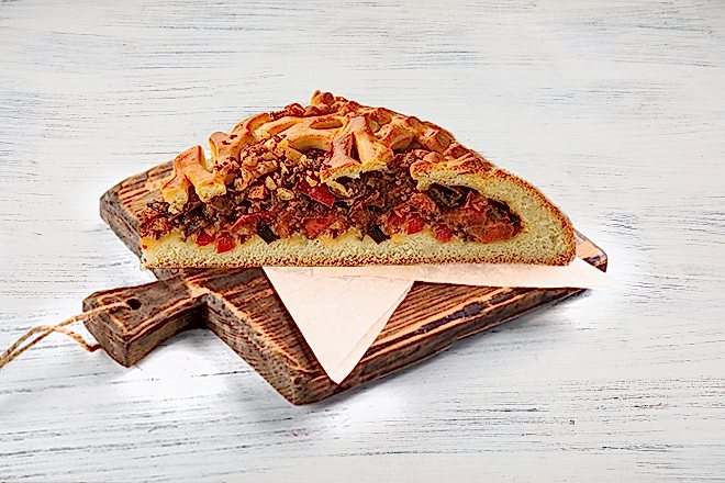 Пирог с баклажанами и томатами в Пироговом Дворике