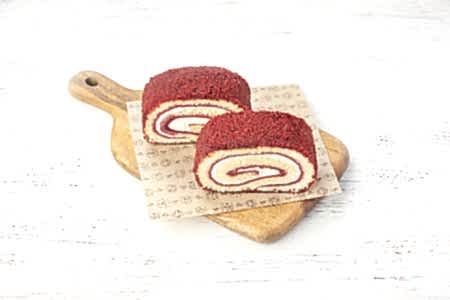 Набор малиновых рулетов с крем-чизом в Пироговом Дворике