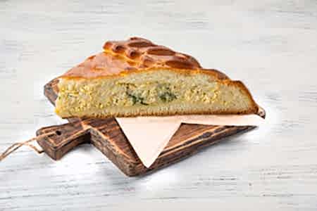 Пирог с рисом и яйцом в Пироговом Дворике