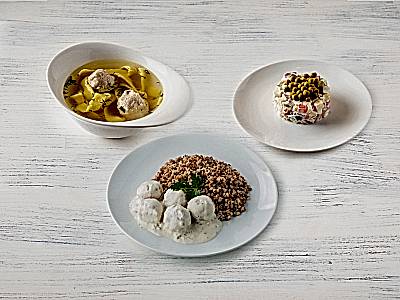 Обед "Сытный" в Пироговом Дворике