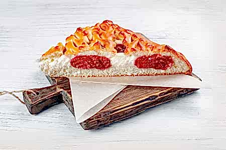 Пирог с малиной и творогом в Пироговом Дворике