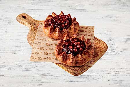 Набор калиток с брусникой в Пироговом Дворике