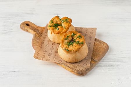 Набор лукошек с индейкой в Пироговом Дворике