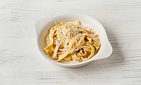 Паста Карбонара в Пироговом Дворике
